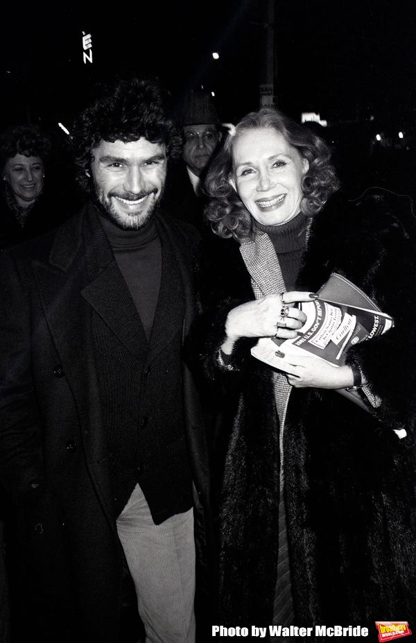 David Christian and Katherine Helmond attend a Broadway Show on November 1, 1980 in N Photo