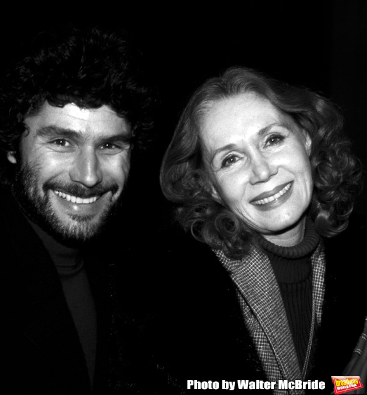 David Christian and Katherine Helmond attend a Broadway Show on November 25, 1981 in New York City. at 