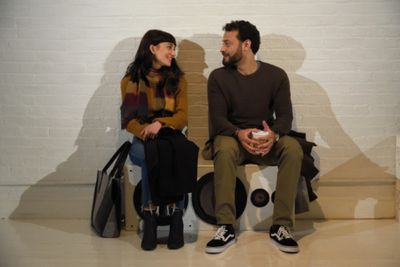 Sheila Vand (Anna) and Cesar J. Rosado (Matthew)  Photo Credit: Knud Adams Photo