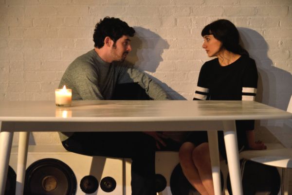 Brian Miskell (Colin) and Sheila Vand (Anna)   Photo Credit: Knud Adams Photo