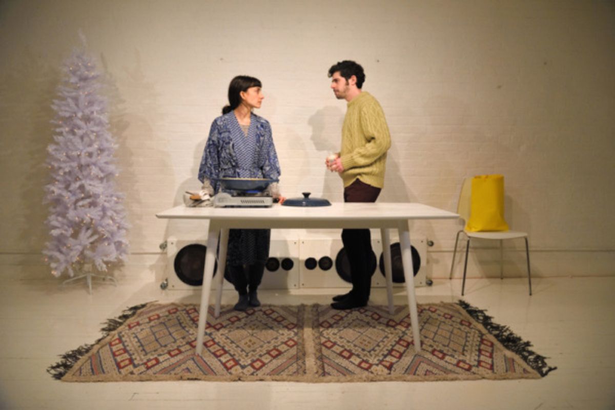 Sheila Vand (Anna) and Brian Miskell (Colin)  Photo Credit: Knud Adams at 