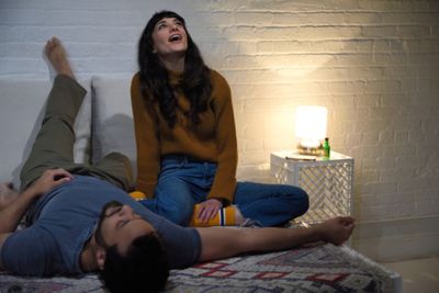 Cesar J. Rosado (Matthew) and Sheila Vand (Anna)   Photo Credit: Knud Adams Photo