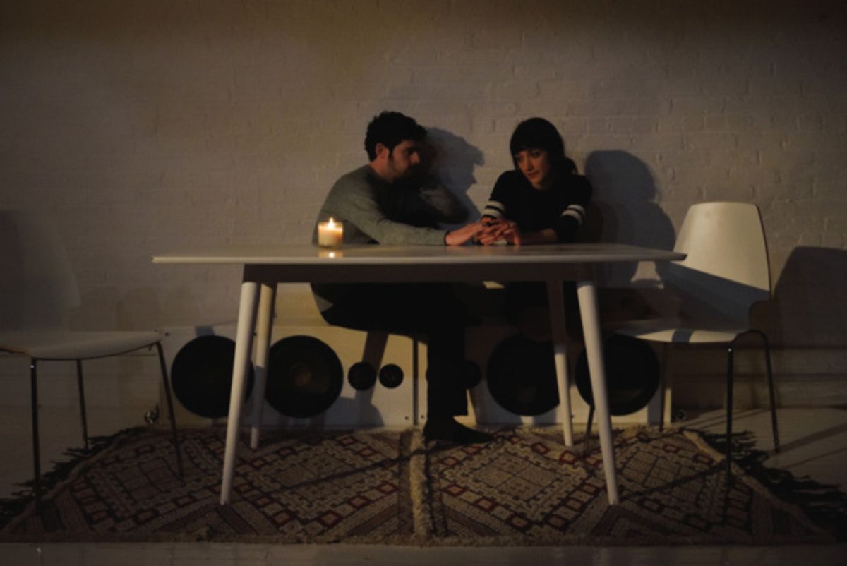 Brian Miskell (Colin) and Sheila Vand (Anna)   Photo Credit: Knud Adams at 