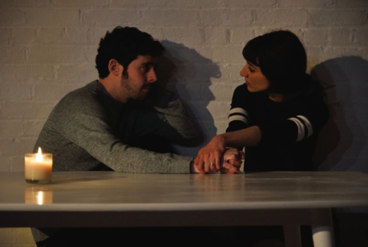 Brian Miskell (Colin) and Sheila Vand (Anna)   Photo Credit: Knud Adams at 