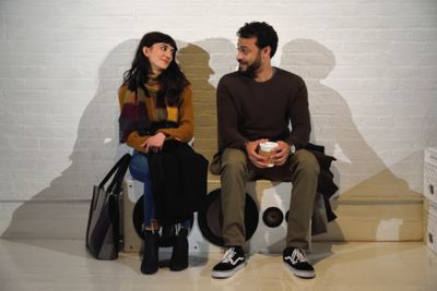 Sheila Vand (Anna) and Cesar J. Rosado (Matthew)  Photo Credit: Knud Adams Photo