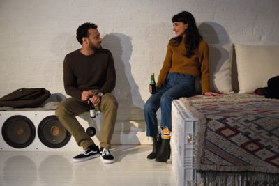Cesar J. Rosado (Matthew) and Sheila Vand (Anna)   Photo Credit: Knud Adams Photo