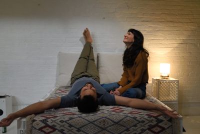 Cesar J. Rosado (Matthew) and Sheila Vand (Anna)   Photo Credit: Knud Adams Photo