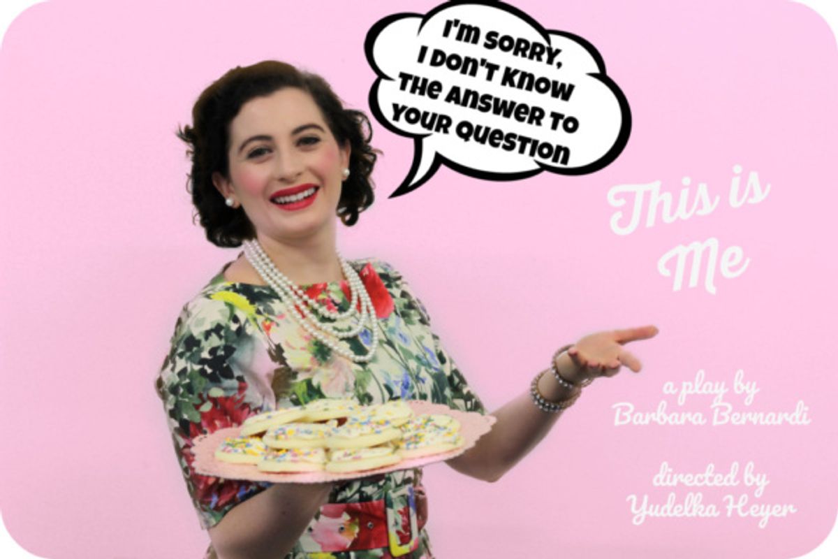 Claire-Monique Martin as Claire.  Photo by: Victor D az. at 