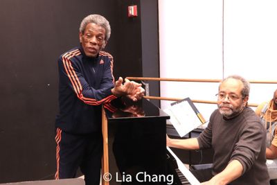 Director Andre De Shields and Musical Director Nat Adderley, Jr. Photo