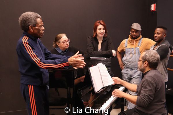 Director Andre De Shields, Costume Designer Gail Brassard, Choreographer Kimberly Sch Photo