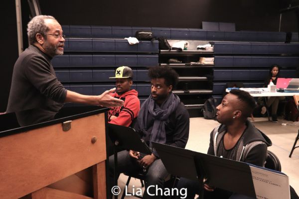 Musical Director Nat Adderley, Jr., Lamont Brown, C.K. Edwards and Wesley Barnes Photo