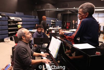 Musical Director Nat Adderley, Jr., Lamont Brown, C.K. Edwards. Wesley Barnes and Dir Photo