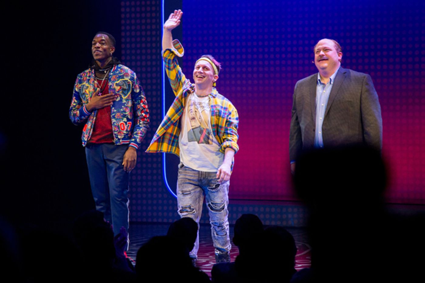 Photo Coverage: BE MORE CHILL Cast Syncs Up for Opening Night Bows!  Image