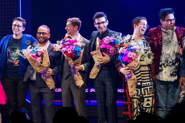 Will Roland, Stephen Brackett, Joe Tracz, Joe Iconis, Chase Brock, George Salazar Photo