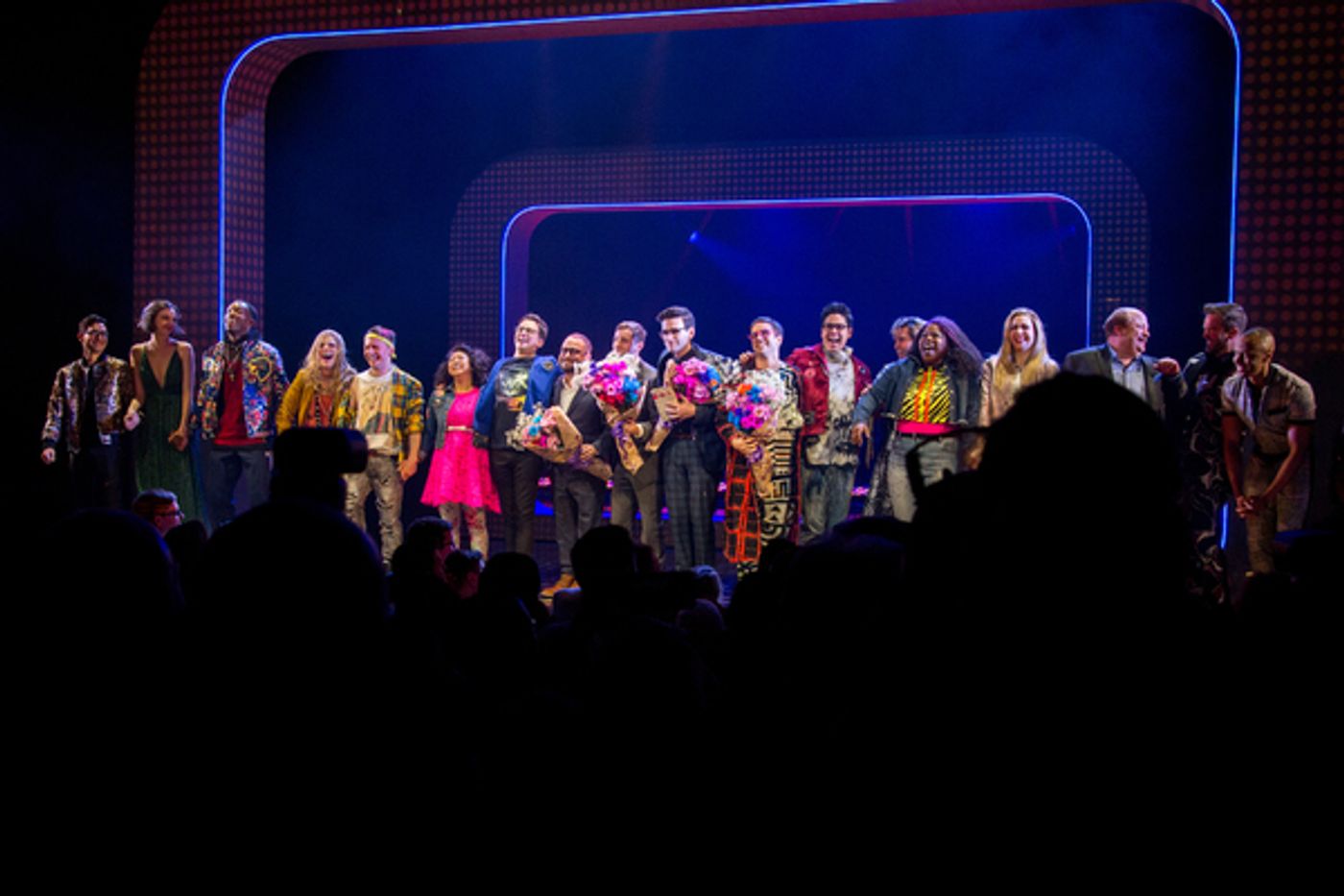 Photo Coverage: BE MORE CHILL Cast Syncs Up for Opening Night Bows!  Image