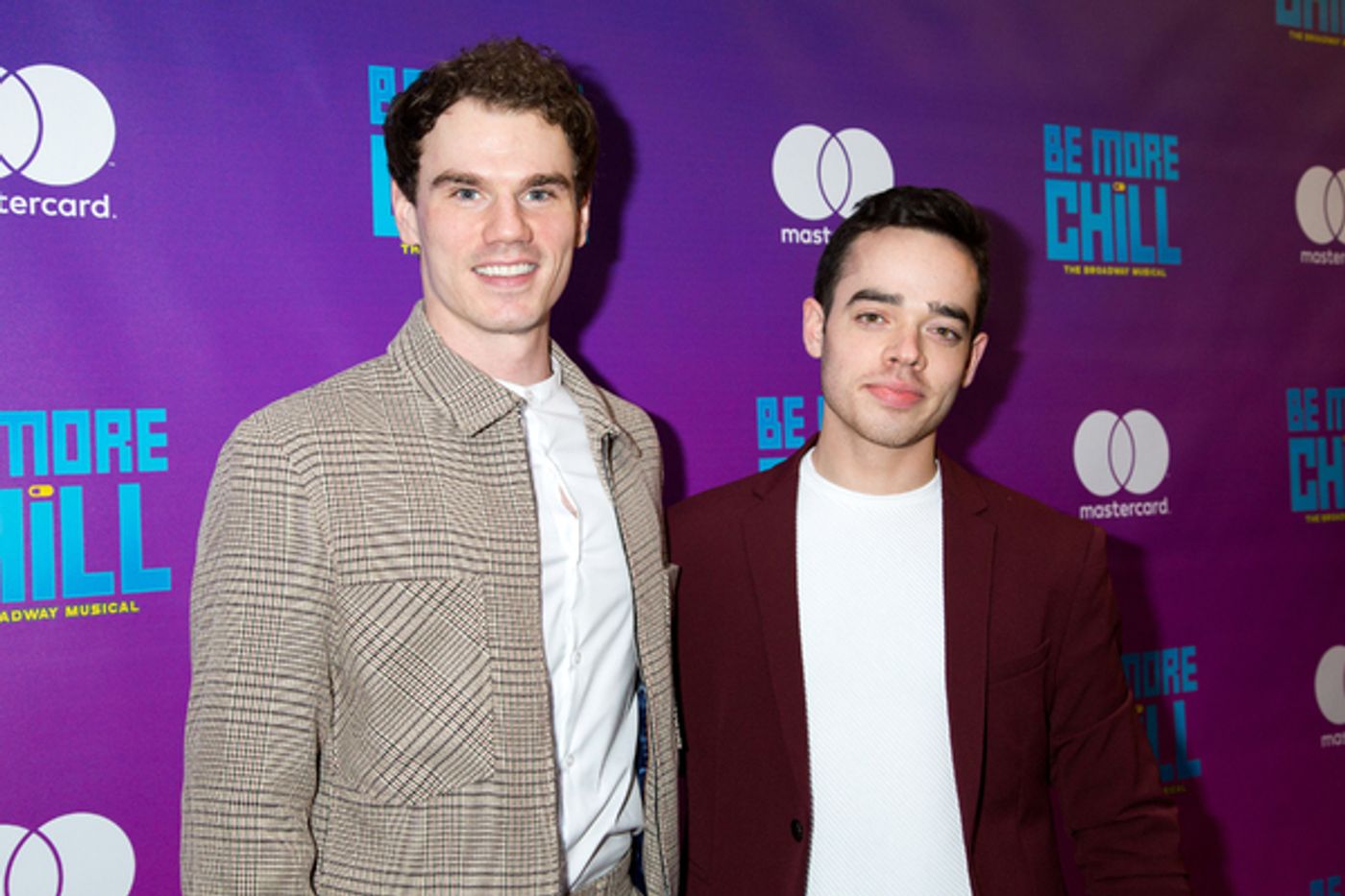Photo Coverage: Lin-Manuel Miranda & More Walk the Red Carpet for BE MORE CHILL  Image