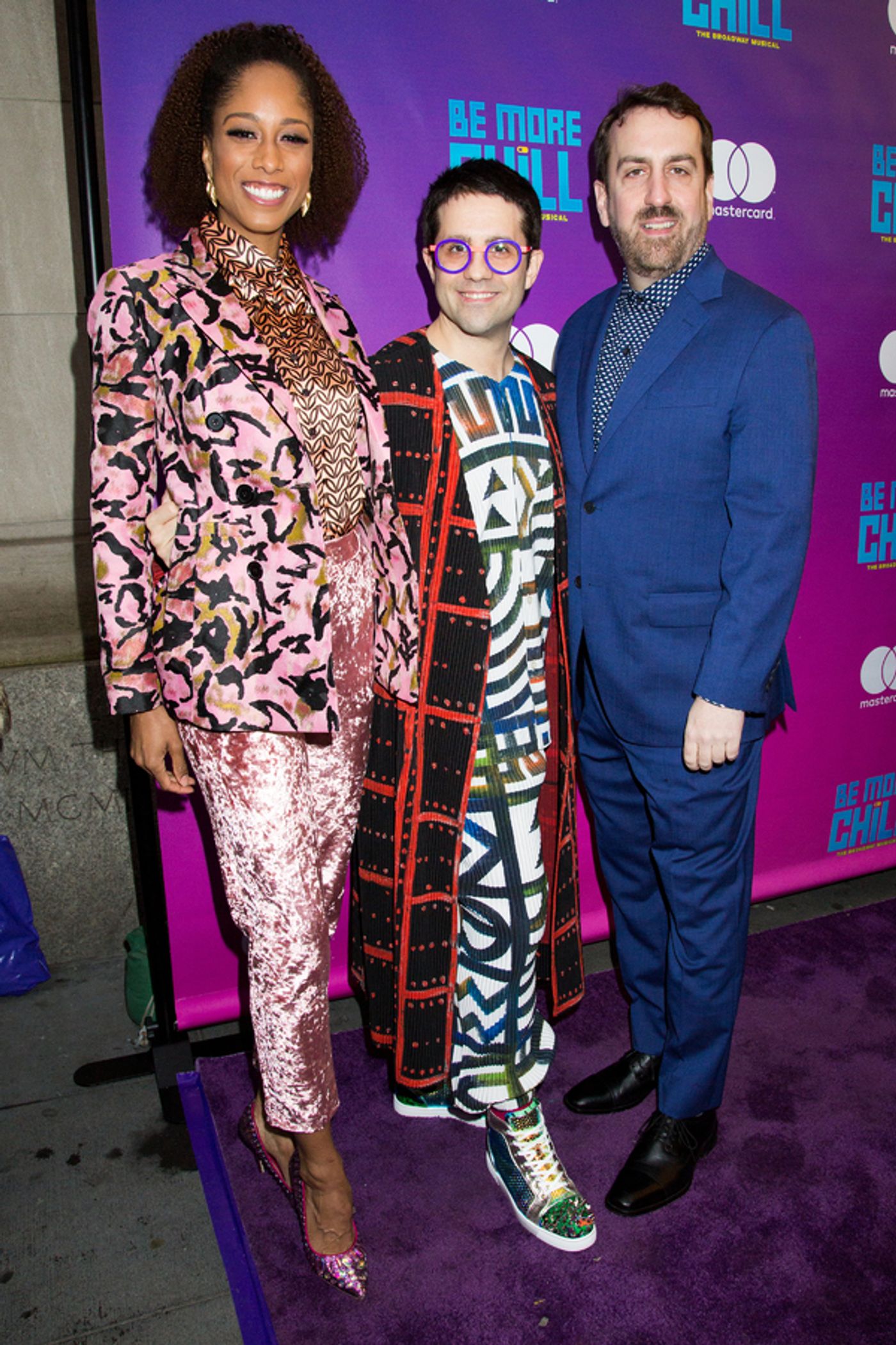 Photo Coverage: Lin-Manuel Miranda & More Walk the Red Carpet for BE MORE CHILL  Image