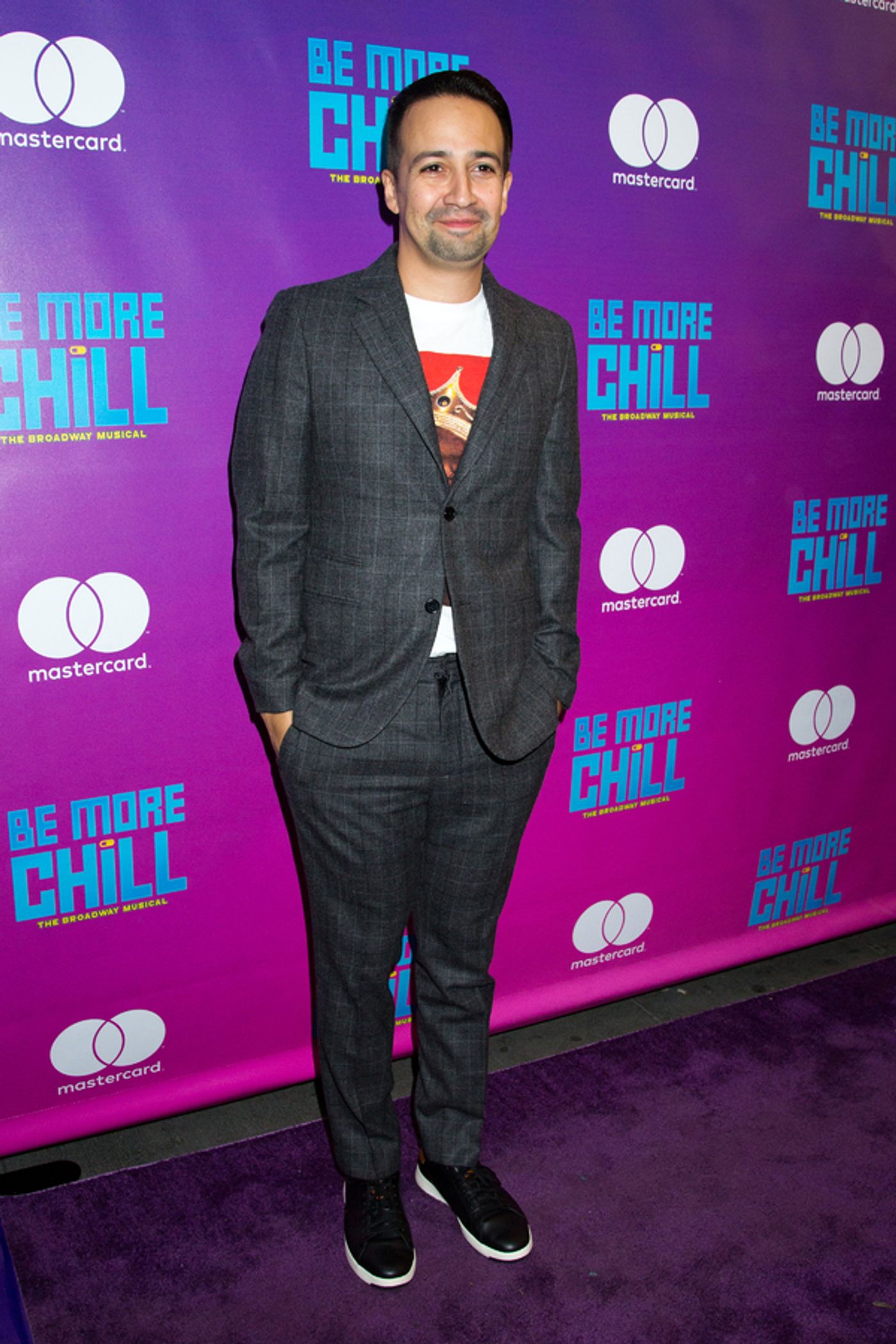 Photo Coverage: Lin-Manuel Miranda & More Walk the Red Carpet for BE MORE CHILL  Image