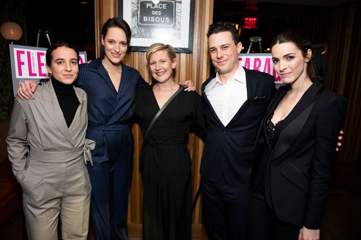 Producer Skye Optician, Phoebe Waller-Bridge, Producer Sue Naegle, Executive Producer Kevin Emrick, Associate Producer Bee Carrozzini at 
