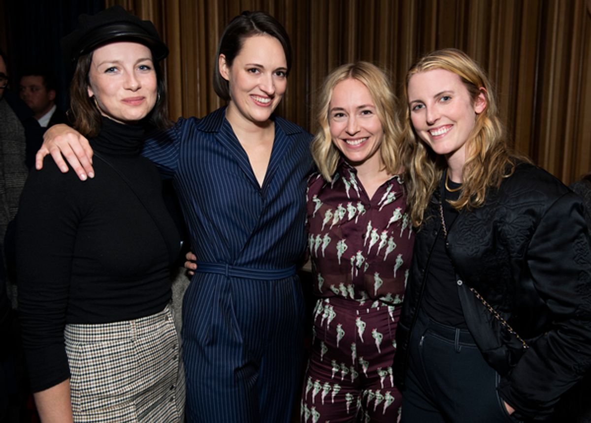 Caitriona Balfe, Phoebe Waller-Bridge, Sarah Goldberg, Diana Irvine at 