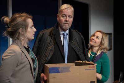 Kristin Tripolitis, Dennis Holland,  and Debbie Bernstein Photo