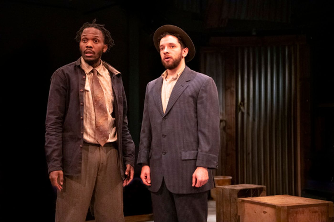 Photo Flash: First Look at BLOOD KNOT at the Orange Tree Theatre Photo Flash: First Look at BLOOD KNOT at the Orange Tree Theatre Image