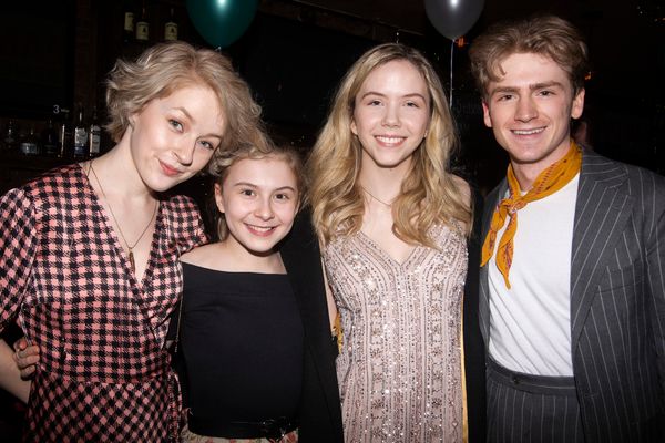 Holly Gould, Brooklyn Shuck, Julia Nightingale, and Griffin Osborne Photo