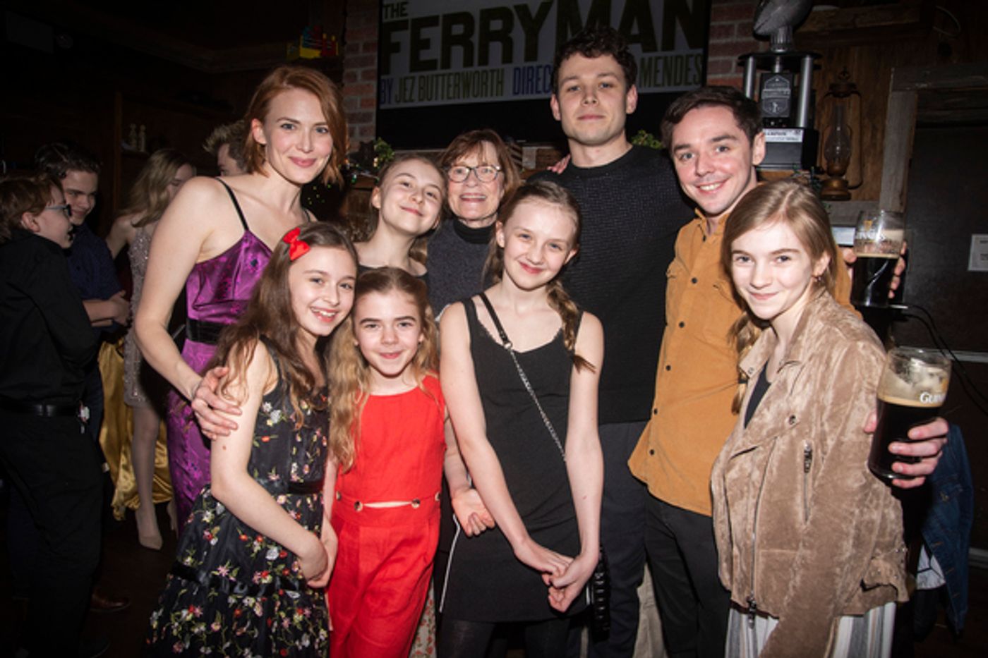 Photo Coverage: THE FERRYMAN Celebrates Re-Opening Night with New Company! Photo Coverage: THE FERRYMAN Celebrates Re-Opening Night with New Company! Image