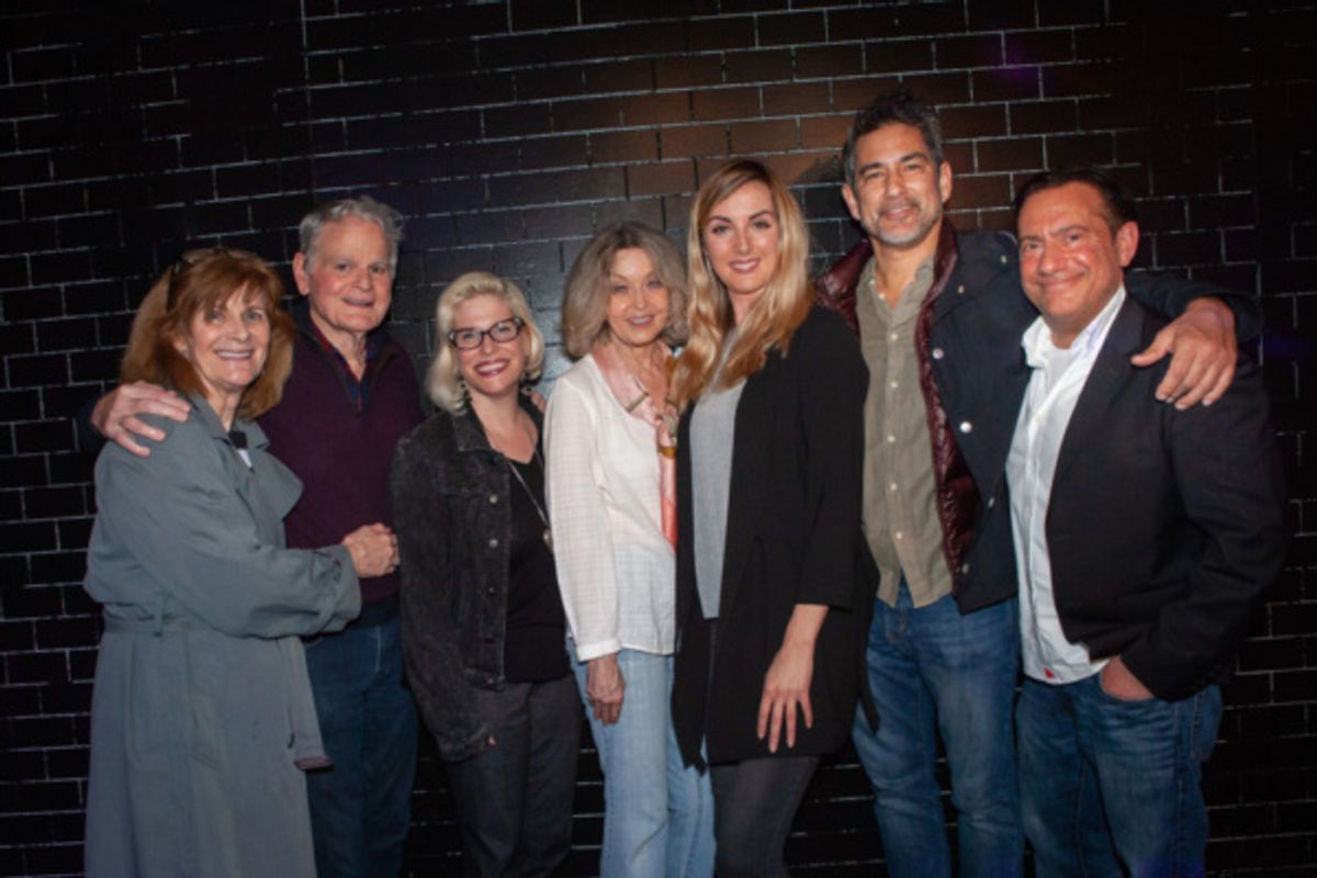 Suzanne Collins (l.), Don Moss, Rebecca Lane, Constance Forslund, Milanka Brooks, Randy Vasquez, Eugene Pack. at 