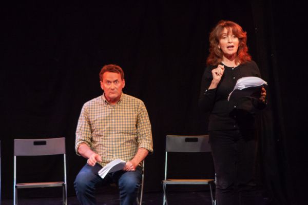 Michael Hitchcock, Melanie Chartoff. Photo