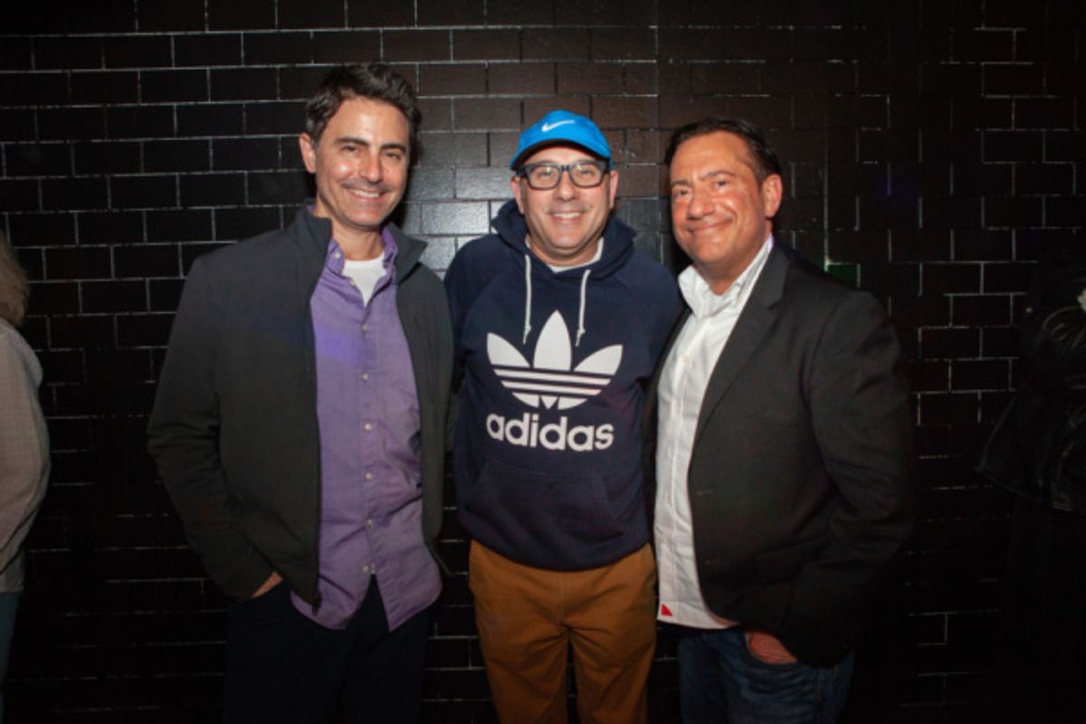Bradley White (l.), Willie Garson, Eugene Pack. at 