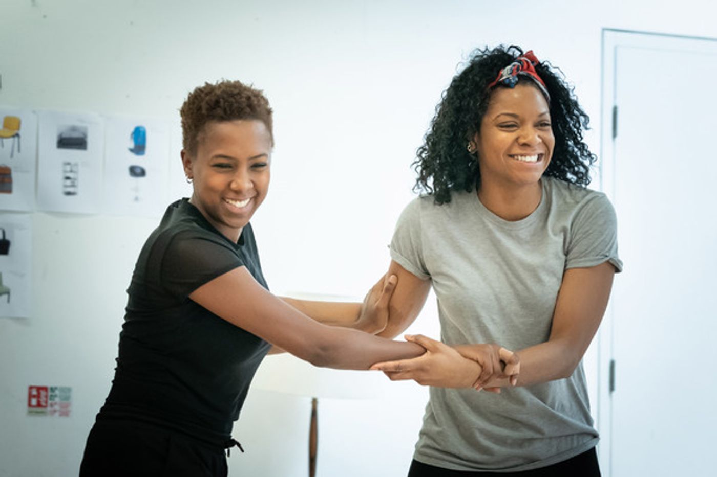 Photo Flash: Inside Rehearsal For THE PHLEBOTOMIST at Hampstead Theatre  Image