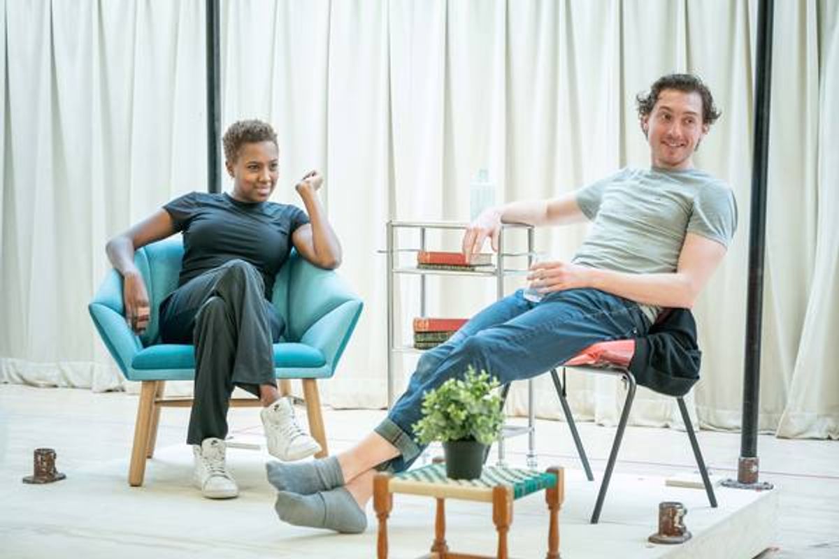 Jade Anouka and Rory Fleck at 