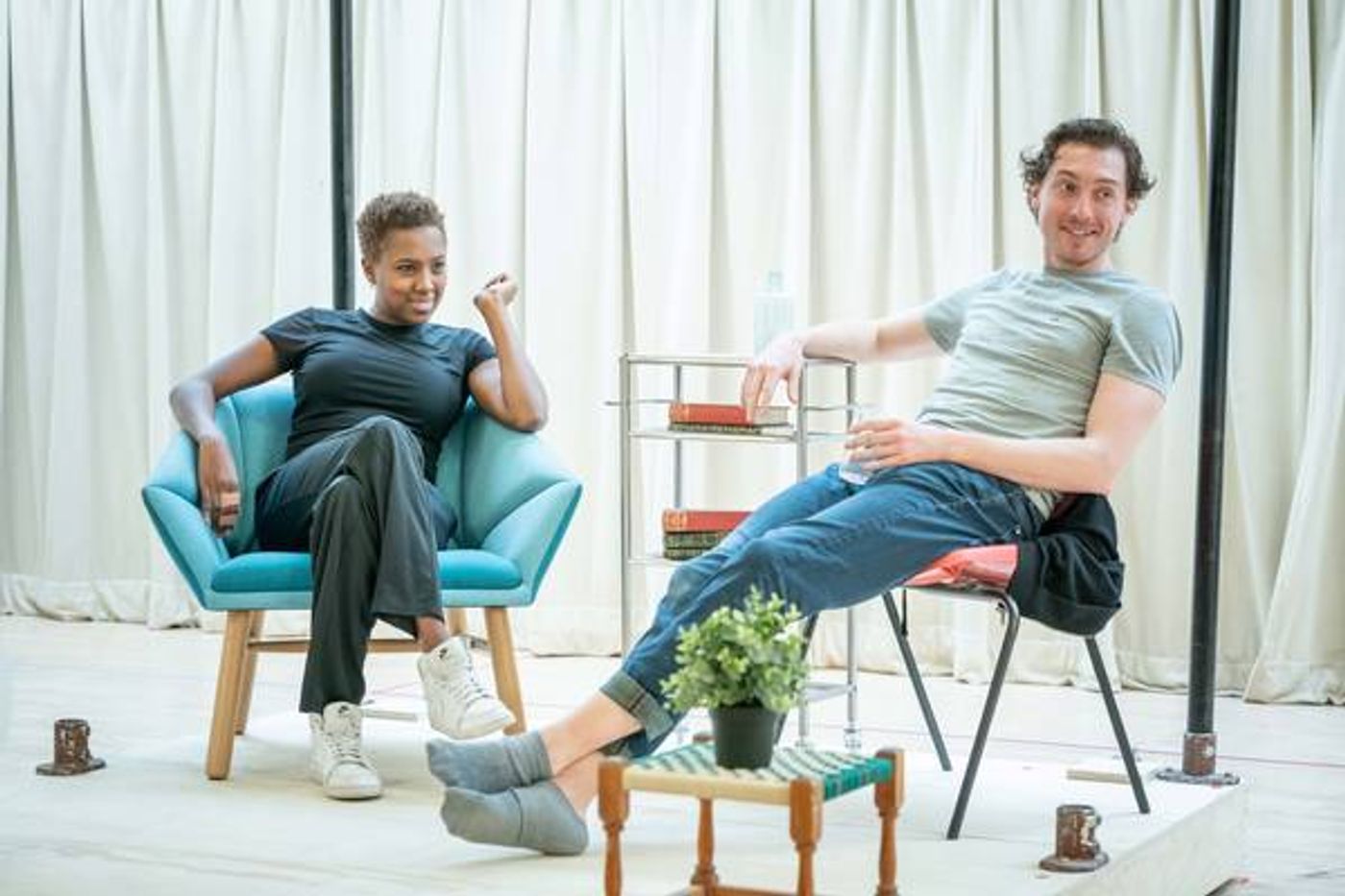 Photo Flash: Inside Rehearsal For THE PHLEBOTOMIST at Hampstead Theatre  Image