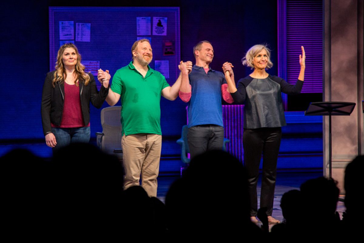 Heidi Blickenstaff, Hunter Bell, Jeff Bowen, Susan Blackwell at 