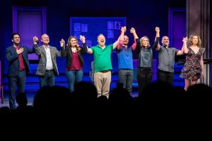 Michael Berresse, Benjamin Howes, Heidi Blickenstaff, Hunter Bell, Jeff Bowen, Susan  Photo