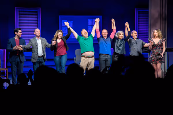 Michael Berresse, Benjamin Howes, Heidi Blickenstaff, Hunter Bell, Jeff Bowen, Susan  Photo
