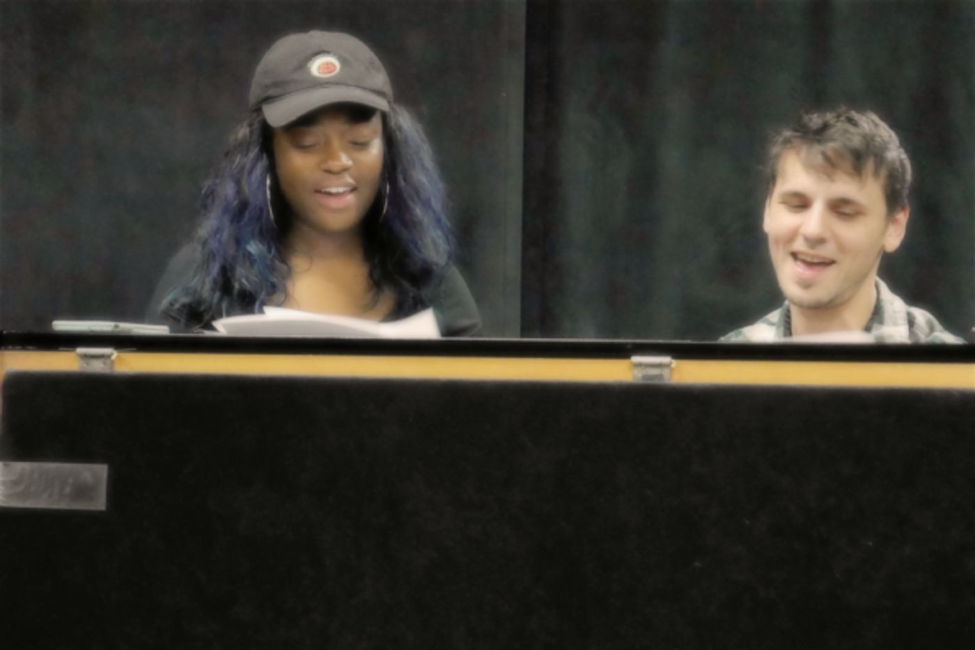 Photo Flash: Photo Flash: The Cast Of A LITTLE NEW MUSIC's 19th Edition In Rehearsal  Image