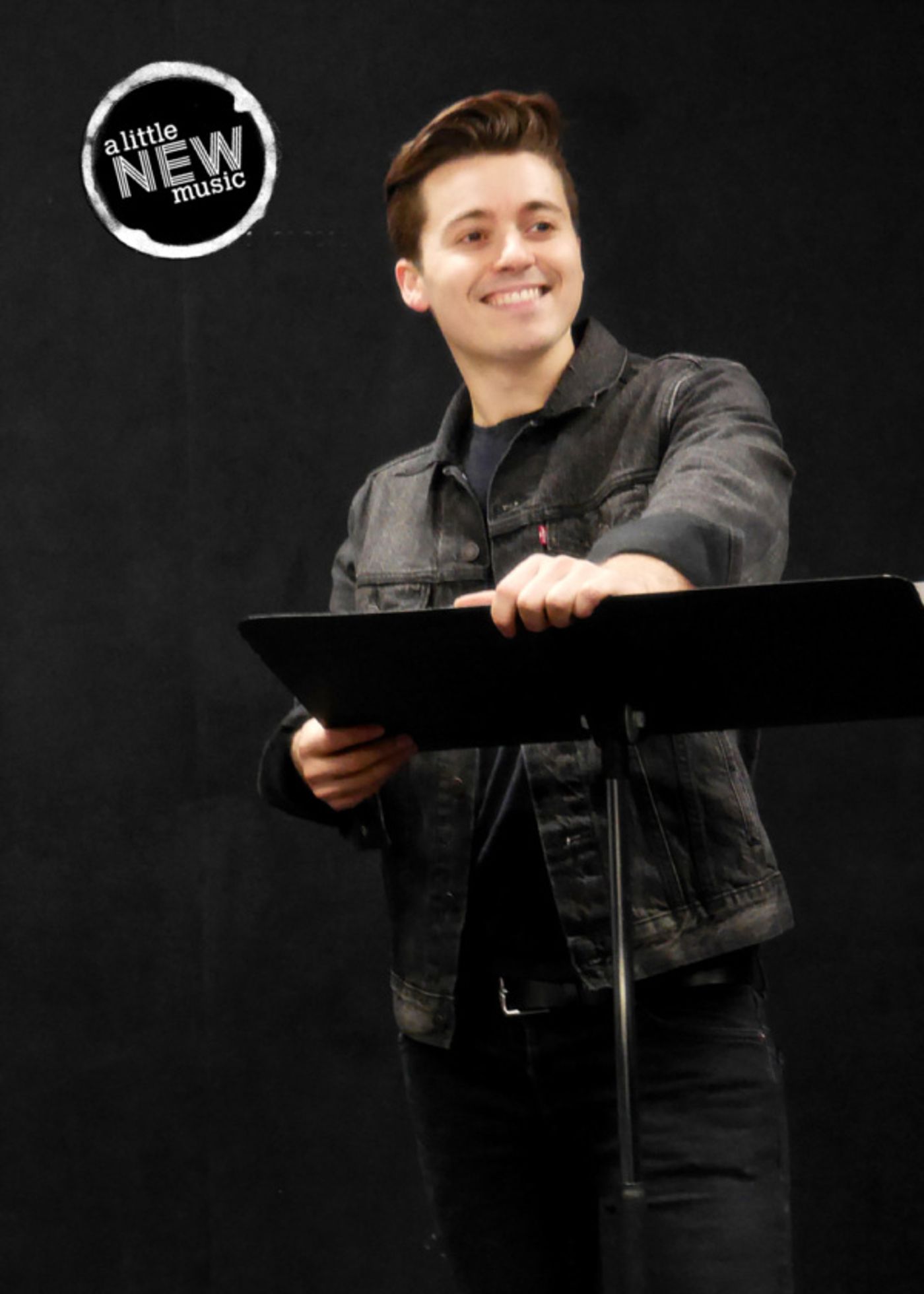 Photo Flash: Photo Flash: The Cast Of A LITTLE NEW MUSIC's 19th Edition In Rehearsal  Image