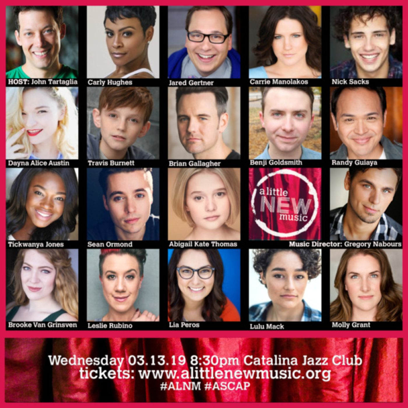 Photo Flash: Photo Flash: The Cast Of A LITTLE NEW MUSIC's 19th Edition In Rehearsal  Image