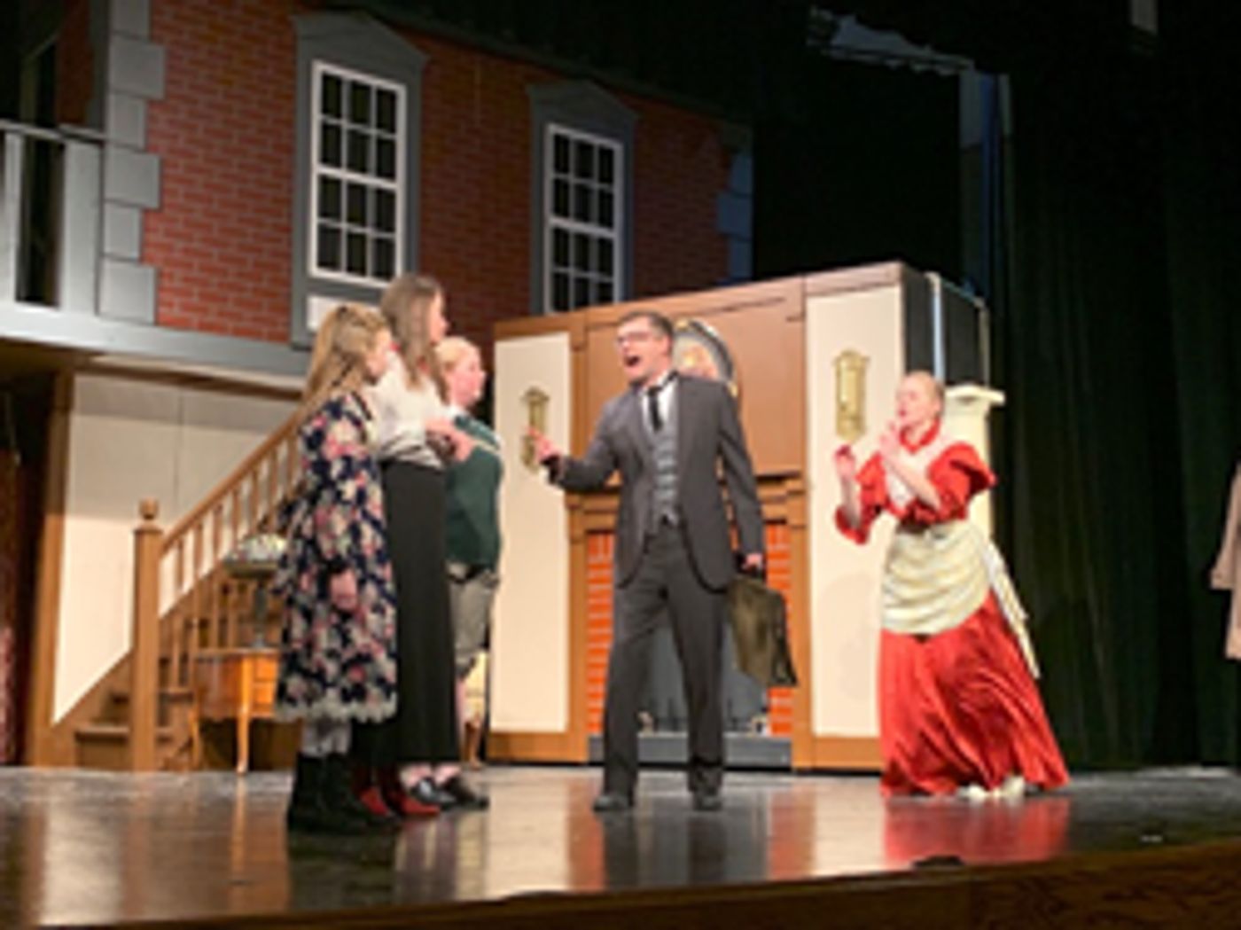 Review: DISNEY AND CAMERON MACKINTOSH'S MARY POPPINS at Newton Community Theatre: A Jolly Trip to Cherry Tree Lane  Image