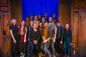 Chris Rankin and the Company of PUFFS @ BroadwayWorld Chris Rankin and the Company of PUFFS Photo