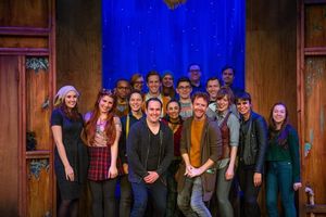 Chris Rankin and the Company of PUFFS @ BroadwayWorld Chris Rankin and the Company of PUFFS Photo
