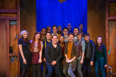 Chris Rankin and the Company of PUFFS Photo