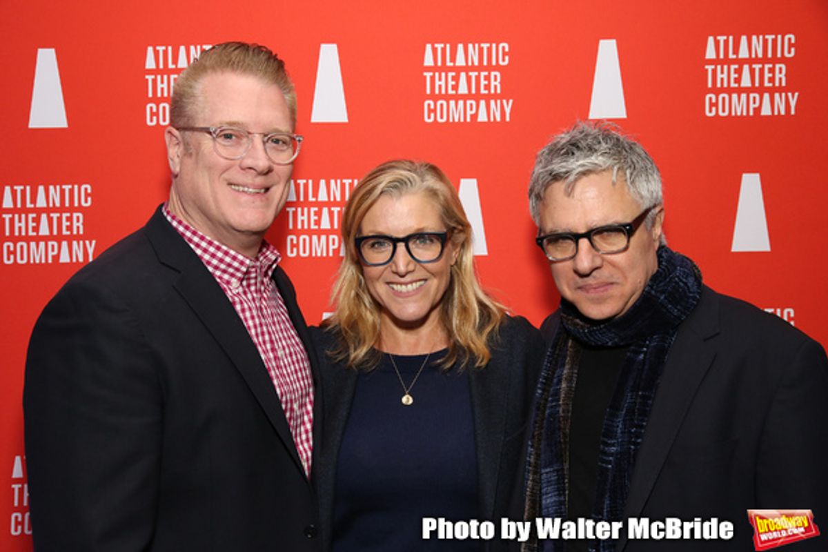 Jeffory Lawson, Mary McCann and Neil Pepe  at 