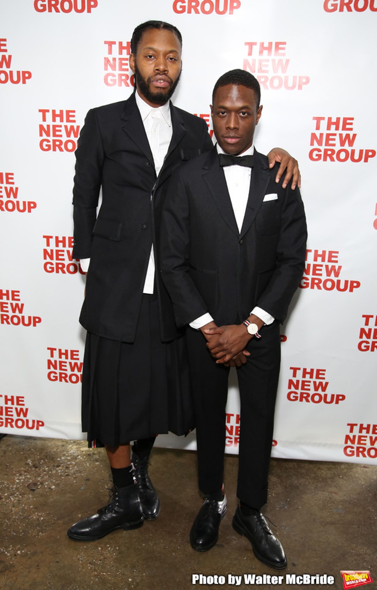 Jeremy O. Harris and Ronald Peet  at 