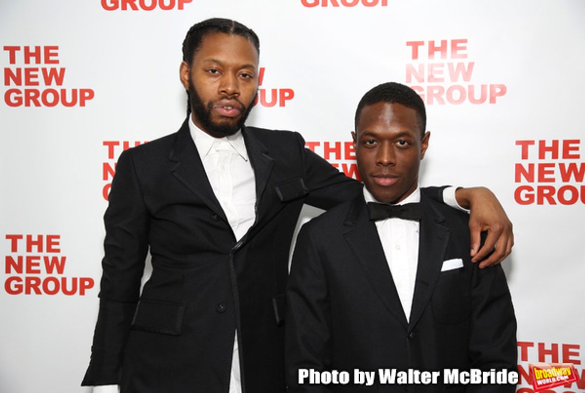 Jeremy O. Harris and Ronald Peet at 