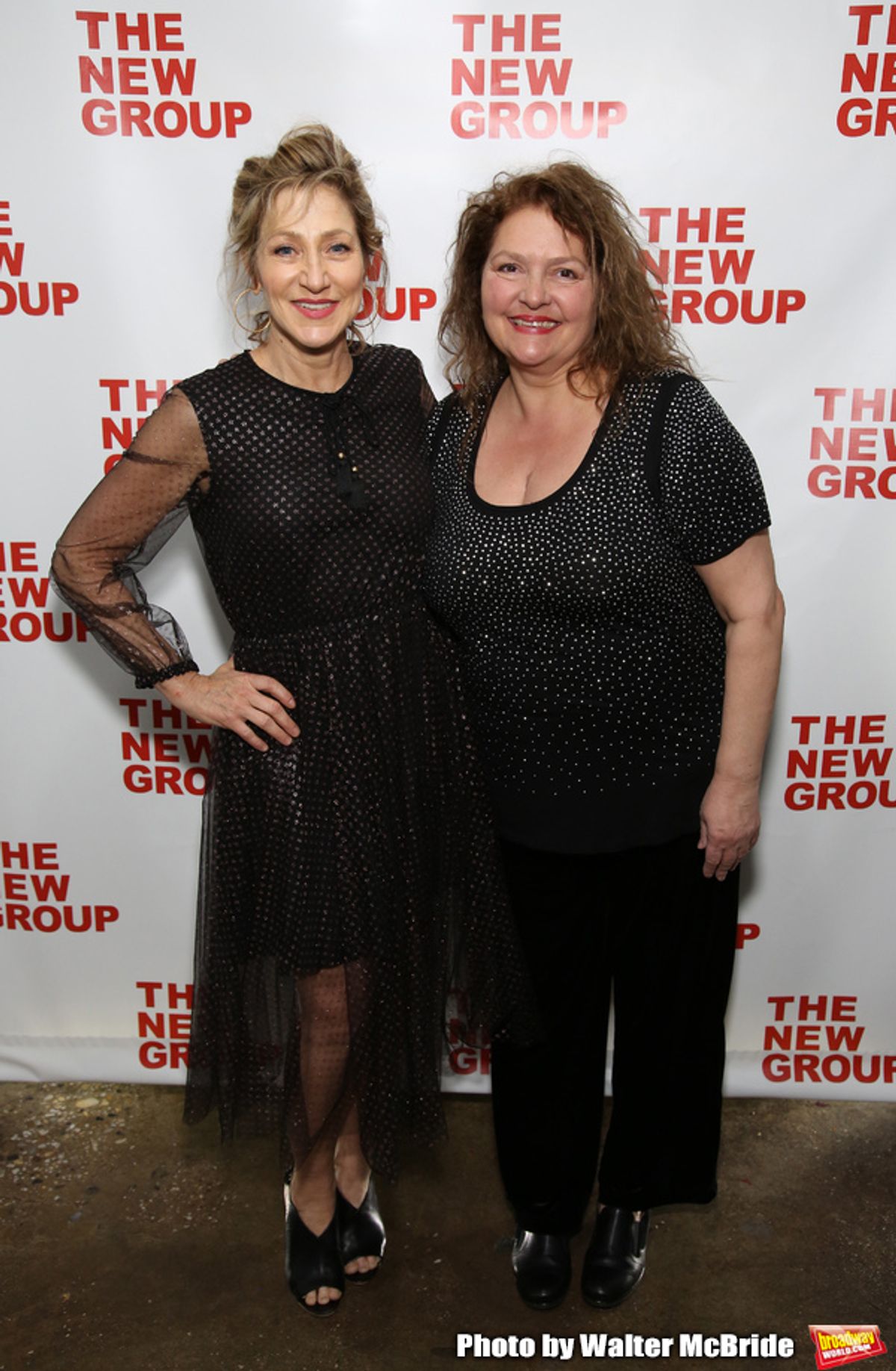 Edie Falco and Aida Turturro at 