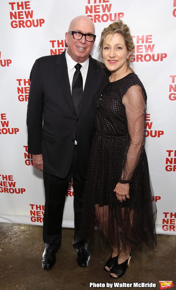 Serge Nivelle and Edie Falco  Photo