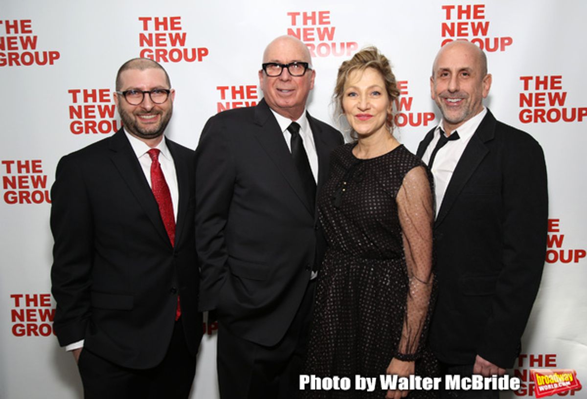 Adam Bernstein, Serge Nivelle, Edie Falco and Scott Elliott at 